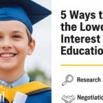 शिक्षा ऋण पर सबसे कम ब्याज दर प्राप्त करने के 5 अचूक तरीके