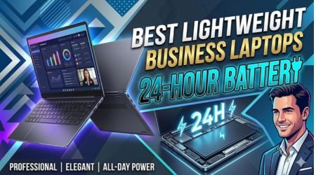 Best lightweight business laptops with 24-hour battery life