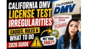 California DMV License Test Irregularities: What Drivers Need to Know in 2026