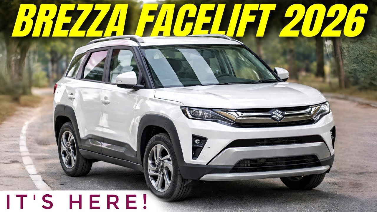 Home 27 Maruti Brezza Facelift 2026 | Finally 2026 Maruti Brezza Facelift Confirmed Launch Date New Brezza