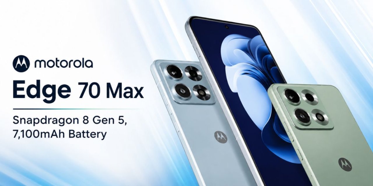 Motorola Edge 70 Max 5G Debuts in India: Snapdragon 8 Gen 5, 144Hz OLED, and Complete Price List